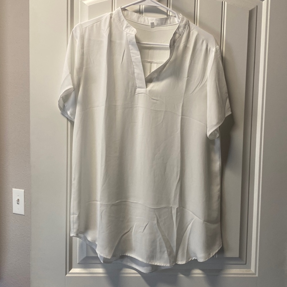 Ladies Large White Top